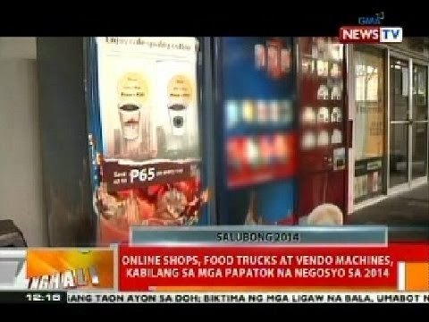 BT: Online shops, food trucks at vendo machines, kabilang sa mga papatok na negosyo sa 2014