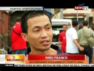 BT: Atleta mula Tacloban, nag-uwi ng gintong medalya sa karate sa SEA Games