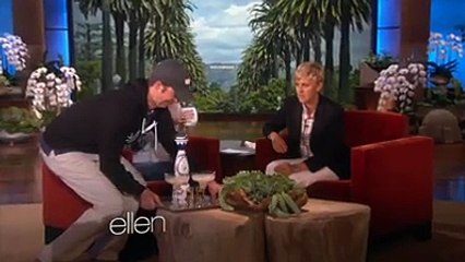 Ellen Pompeo and Ellen played a special round of my Heads Up App that was all body parts.