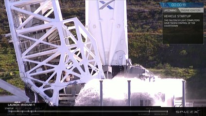 Succès du lancement de la fusée de SpaceX