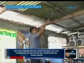 Saksi: Batang tinamaan ng ligaw na bala sa Ilocos Norte, pumanaw na