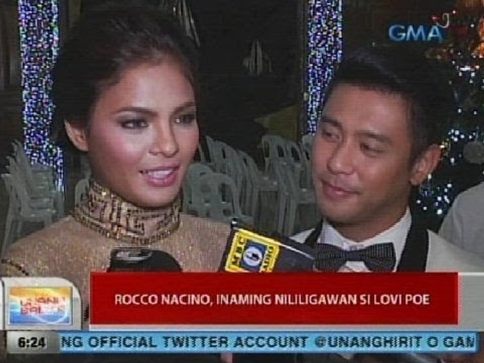 UB: Rocco Nacino, inaming nililigawan si Lovi Poe