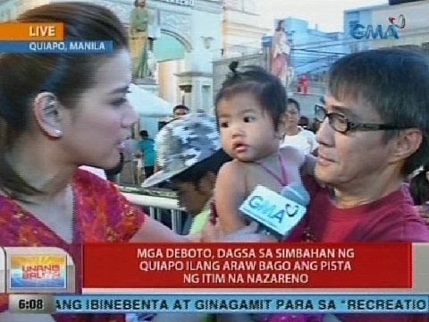 UB: Mga deboto, dagsa sa Quiapo church ilang araw bago ang Pista ng Itim na Nazareno