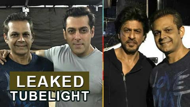 Salman Khan & Shahrukh Khan On TUBELIGHT SETS Leaked Pics