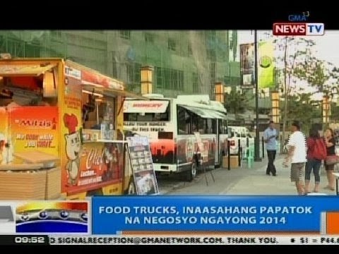 NTG: Food trucks, inaasahang papatok na negosyo ngayong 2014