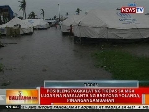 BT: Posibleng pagkalat ng tigdas sa mga lugar na nasalanta ng bagyo, pinangangambahan