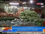 NTG: Presyo ng ilang inaangkat na gulay mula Baguio, tumaas