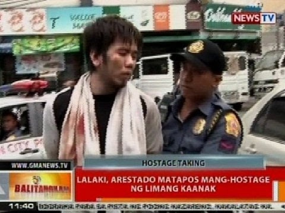 BT: Lalaki, arestado matapos mang-hostage ng 5 kaanak sa QC