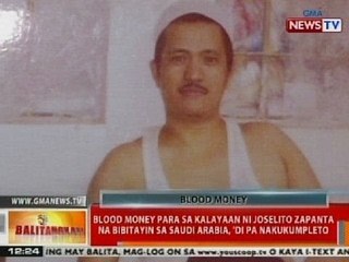 BT: Blood money para sa kalayaan ni Joselito Zapanta na bibitayin sa Saudi, 'di pa nakukumpleto