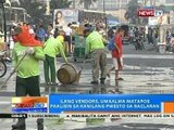 NTG: Ilang vendors, umaalma matapos paalisin sa kanilang pwesto sa Baclaran