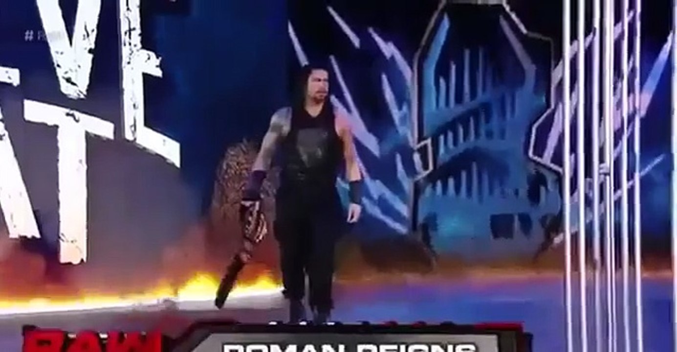 Undetaker Vs Showman WWE RAW 16 January 2017