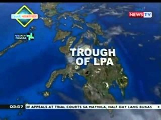 BP:  GMA weather update as of 5:56 p.m. (Jan. 8, 2014)