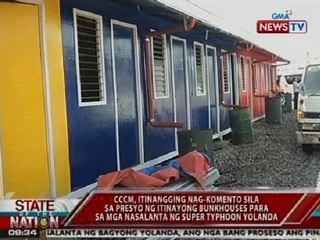 SONA: Bunkhouses sa Tacloban, hindi umano makatao ayon sa mga eksperto