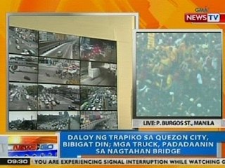 NTG: Daloy ng trapiko, nagsimula nang sumukip dahil sa dami ng mga deboto