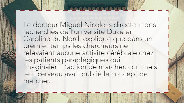 La réalité virtuelle pour aider les personnes paraplégiques