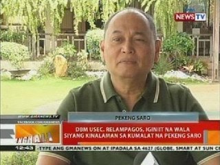 BT: DBM Usec. Relampagos, iginiit na wala siyang kinalaman sa kumalat na pekeng SARO
