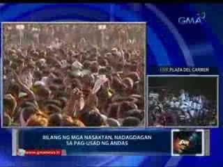 Saksi: Ilang deboto, hinimatay at nasaktan; may nagreklamo pang nanakawan