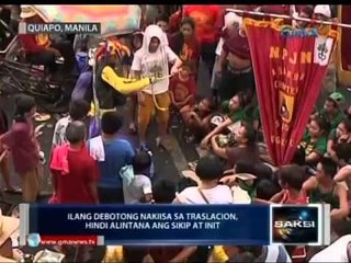 Saksi: Mga debotong naghihintay sa pagbabalik ng poon ng Nazareno, lalo pang dumami