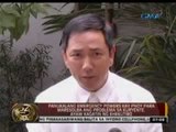 24 Oras: Panukalang emergency powers kay PNoy, ayaw kagatin ng ehekutibo