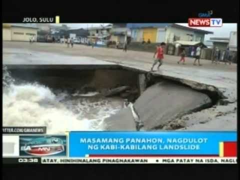 BP: Masamang panahon, nagdulot ng kabi-kabilang pagbaha at landslide sa Visayas at Mindanao