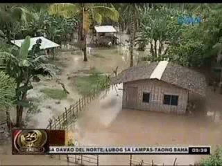 24 Oras: Ilang barangay sa Davao del Norte, lubog sa bahang dulot ng LPA