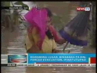 BP: Maraming lugar, binabaha pa rin; forced evacuation, ipinatutupad
