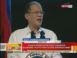 Planong modernisasyon sa mga transaksyon ng gobyerno, inilatag ni PNoy