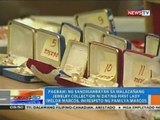 Pagbawi ng Sandiganbayan sa Malacañang jewelry collection ni Imelda, inirespeto ng pamilya Marcos