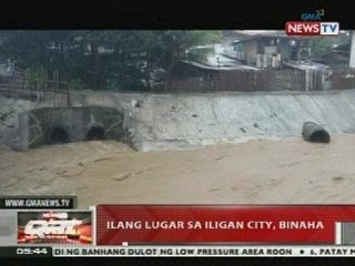 QRT: Ilang lugar sa Iligan City, binaha