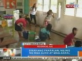 NTG: Binahang paaralan sa Agusan del Sur, nilinis ng mga guro at mag-aaral