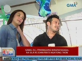 UB: Isabel Oli, itinangging magpapakasal na sila ni John Prats ngayong taon