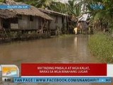 UB: Matinding pinsala at mga kalat, bakas sa mga binahang lugar sa Agusan del Sur