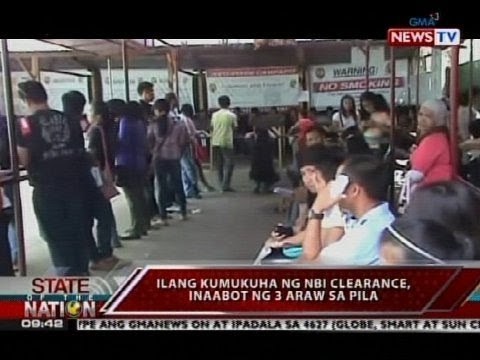 SONA: NBI, iginiit na mabilis ang pag-release nila ng clearance