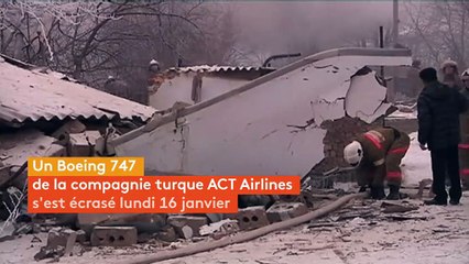Au moins 37 morts après le crash d'un avion-cargo au Kirghizstan