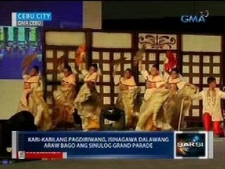 Saksi: Kabi-kabilang pagdiriwang 2 araw bago ang Sinulog Grand Parade