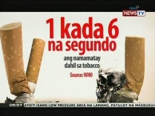 QRT: Paninigarilyo, isa sa mga nagdudulot ng polusyon sa hangin