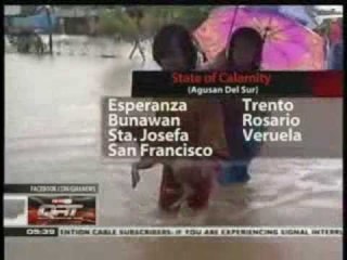 QRT: Ilang kalsada sa Tagbina, Surigao del Sur, 'di madaanan dahil sa baha