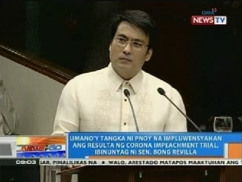 Umano'y tangka ni PNoy na impluwensyahan ang resulta ng Corona impeachment trial, ibinunyag