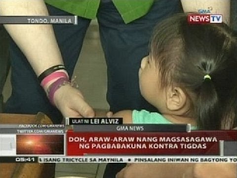 QRT: DOH, araw-araw nang magsasagawa ng pagbabakuna kontra tigdas