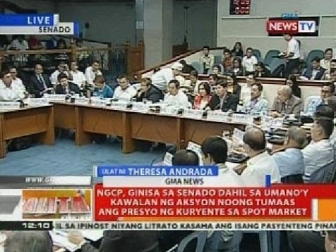 NGCP, ginisa sa Senado dahil sa umano'y kawalan ng aksyon noong tumaas ang presyo ng kuryente