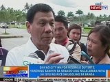 NTG: Davao City Mayor Rodrigo Duterte, handang sabihin ang nalalaman niya sa rice smuggling
