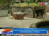 NTG: Manila Zoo, patuloy na pinapaganda; entrance fess, tumaas