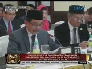 24 Oras: Huling annex sa Bangsamoro Framework, inaasahang malalagdaan na
