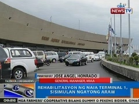 NTG: Rehabilitasyon ng NAIA Terminal 1, sisimulan ngayong araw