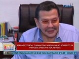 UB: Mayor Estrada, tumangging magbigay ng komento sa privilege speech ni Sen. Revilla