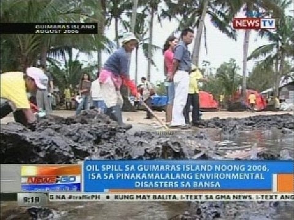 Oil spill sa Guimaras Island noong 2006, isa sa pinakamalalang environmental disaster sa bansa