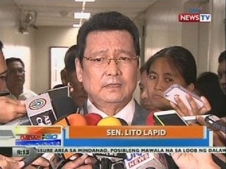 Personal na pagmamaneho ni Roxas sa kapwa Senador, hindi na raw bago ayon kay Sen. Lito Lapid