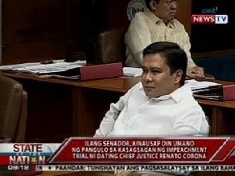 SONA: Ilang senador, kinausap din umano ni PNoy sa kasagsagan ng Corona impeachment trial