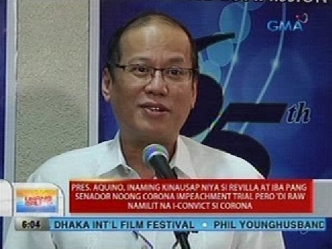 PNoy, hinamon si Sen. Revilla na harapin na lang ang kanyang pagkakadawit sa pork barrel scam