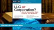PDF [DOWNLOAD] LLC OR CORPORATION? How to Choose the Right Form for Your Business FOR IPAD